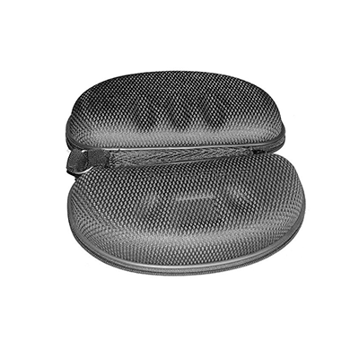 Hard Glasses Case With Grid Nylon Surface