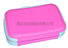 Molded Foam Hard EVA Pencil Case / Pencil Carrying Case Pink Color