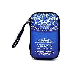 Blue Video Game Travel Case With Screen Printing Logo